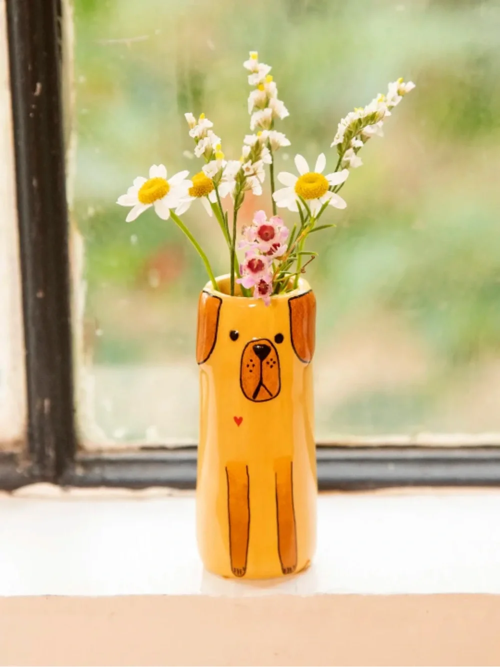Natural Life Cutest Little Bud Vase - Dog